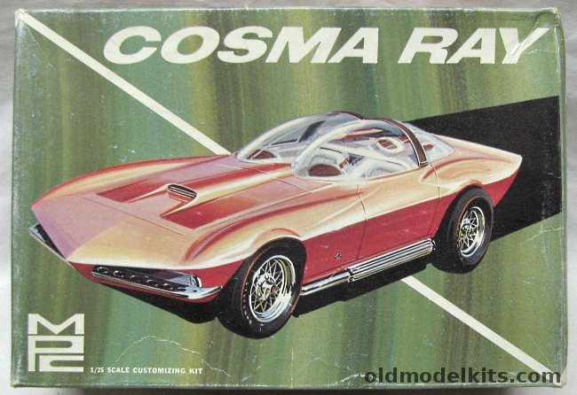 MPC 1/25 Cosma Ray Custom Corvette, 505-200 plastic model kit